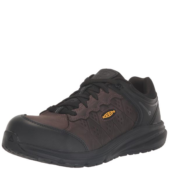 KEEN UTILITY MEN'S VISTA ENERGY+ LOW COMPOSITE TOE ESD LEATHER INDUSTRIAL W - Picture 2 of 6